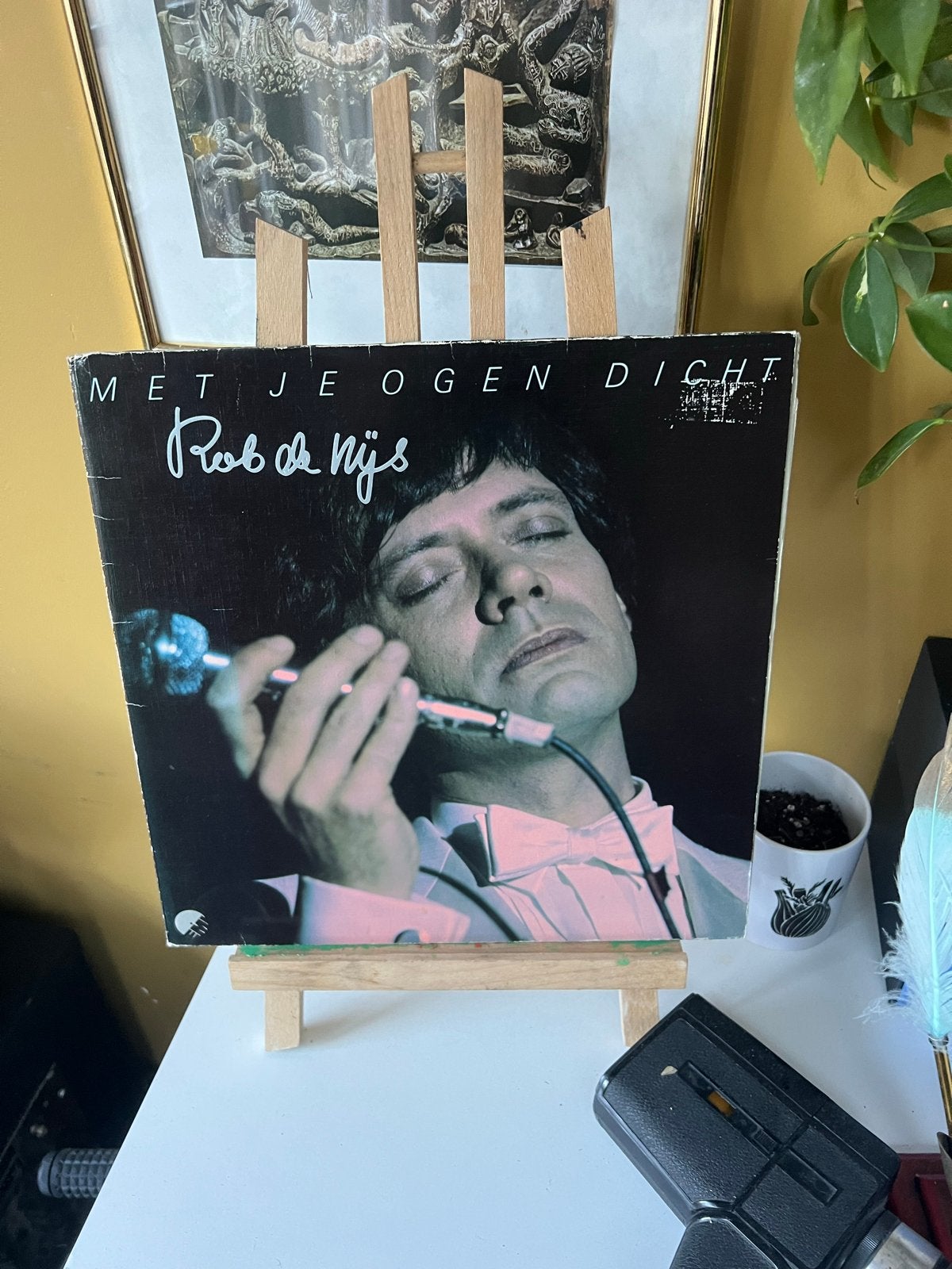 Rob de Nijs - Met je ogen dicht LP, Cd's en Dvd's, Vinyl | Pop, LP, Gebruikt, Pop, Ophalen of Verzenden