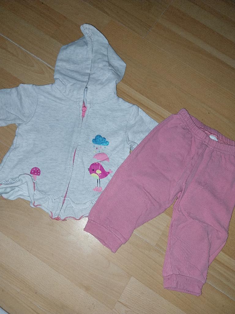 (F11) setje maat 68, Kinderen en Baby's, Babykleding | Maat 68, C&A, Meisje, Ophalen of Verzenden, Zo goed als nieuw