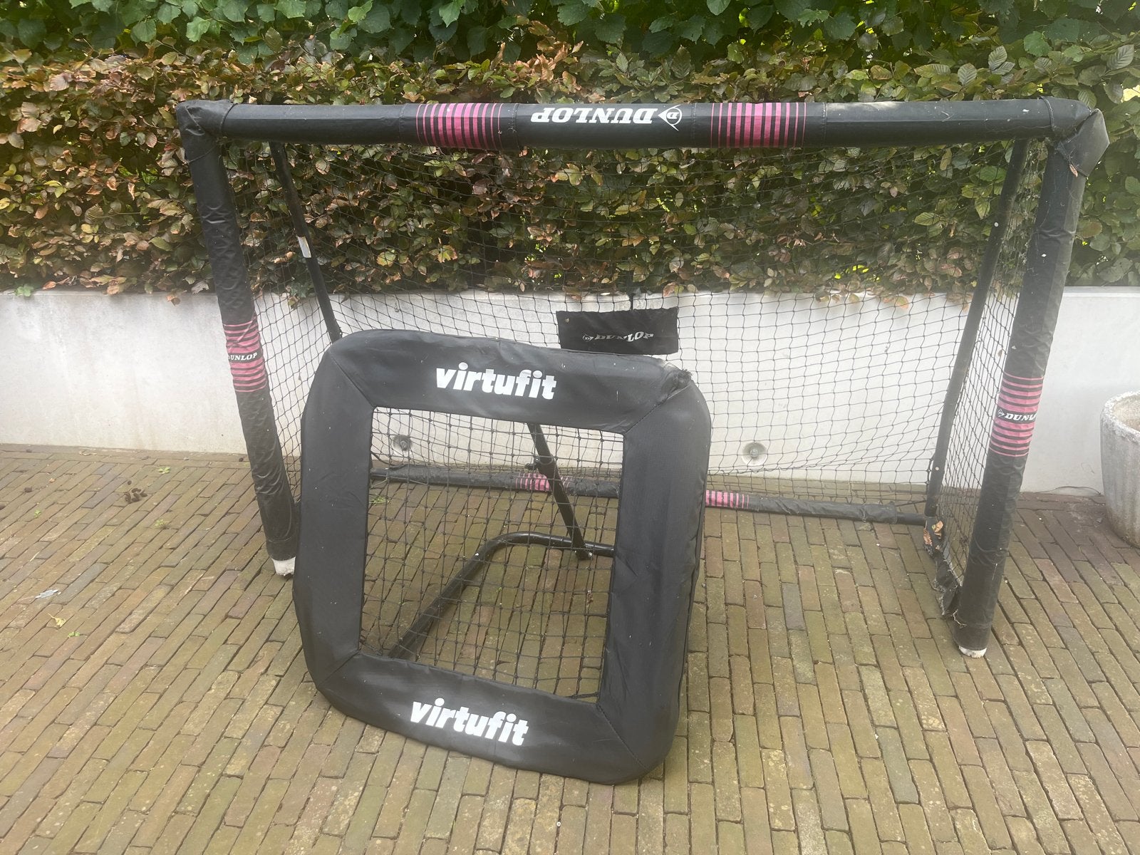 Dunlop voetbaldoel met Virtufit rebounder, Ophalen, Gebruikt, Overige typen