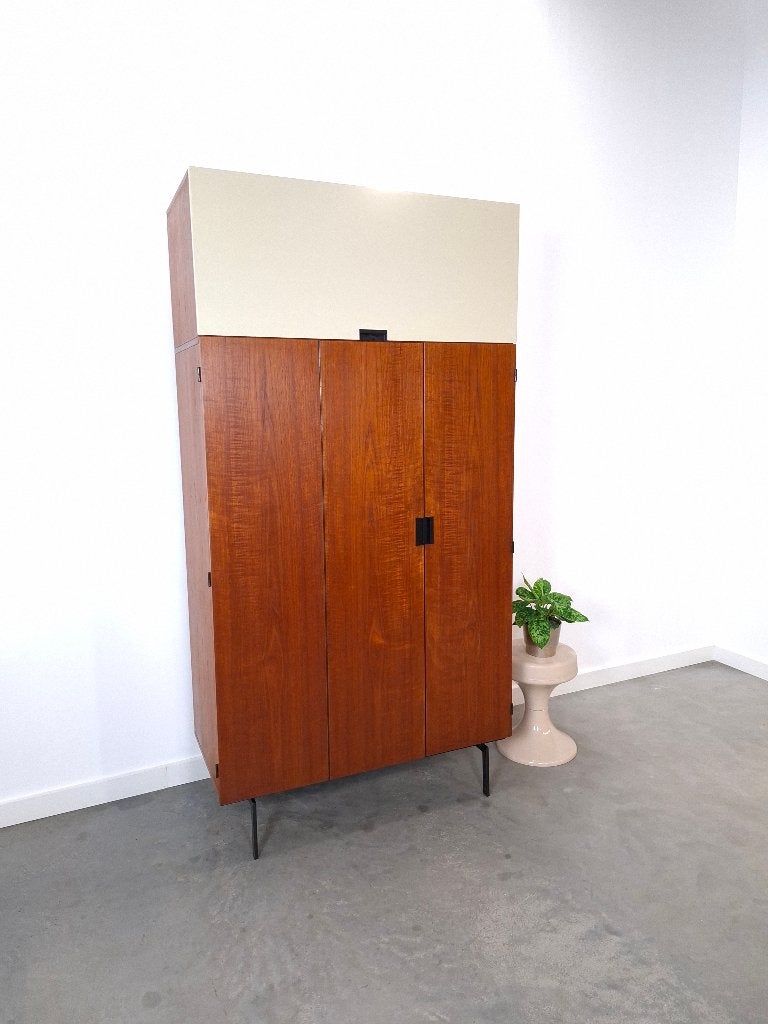 Kledingkast Pastoe KU10 Cees Braakman, Japanse serie, 3 deur, Huis en Inrichting, Met deur(en), Gebruikt, 100 tot 150 cm, 200 cm of meer