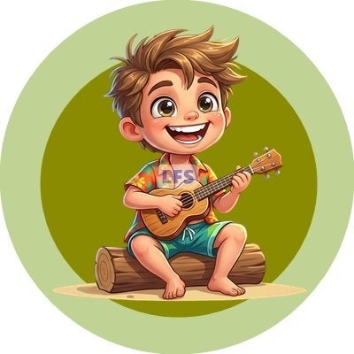 L2932 icing frosting jongen gitaar 20cm eetbare taart print, Ophalen of Verzenden, Nieuw, Taarten, Versiering
