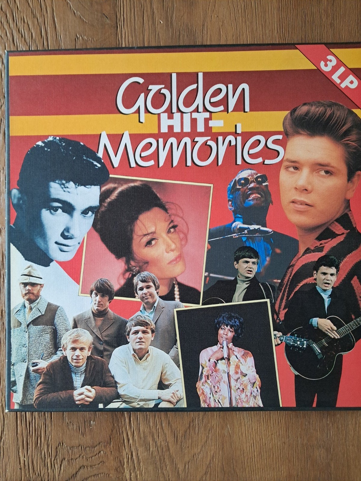 Golden Hit Memories - 3 LP-set met diverse artiesten, LP, Gebruikt, Pop, Ophalen of Verzenden