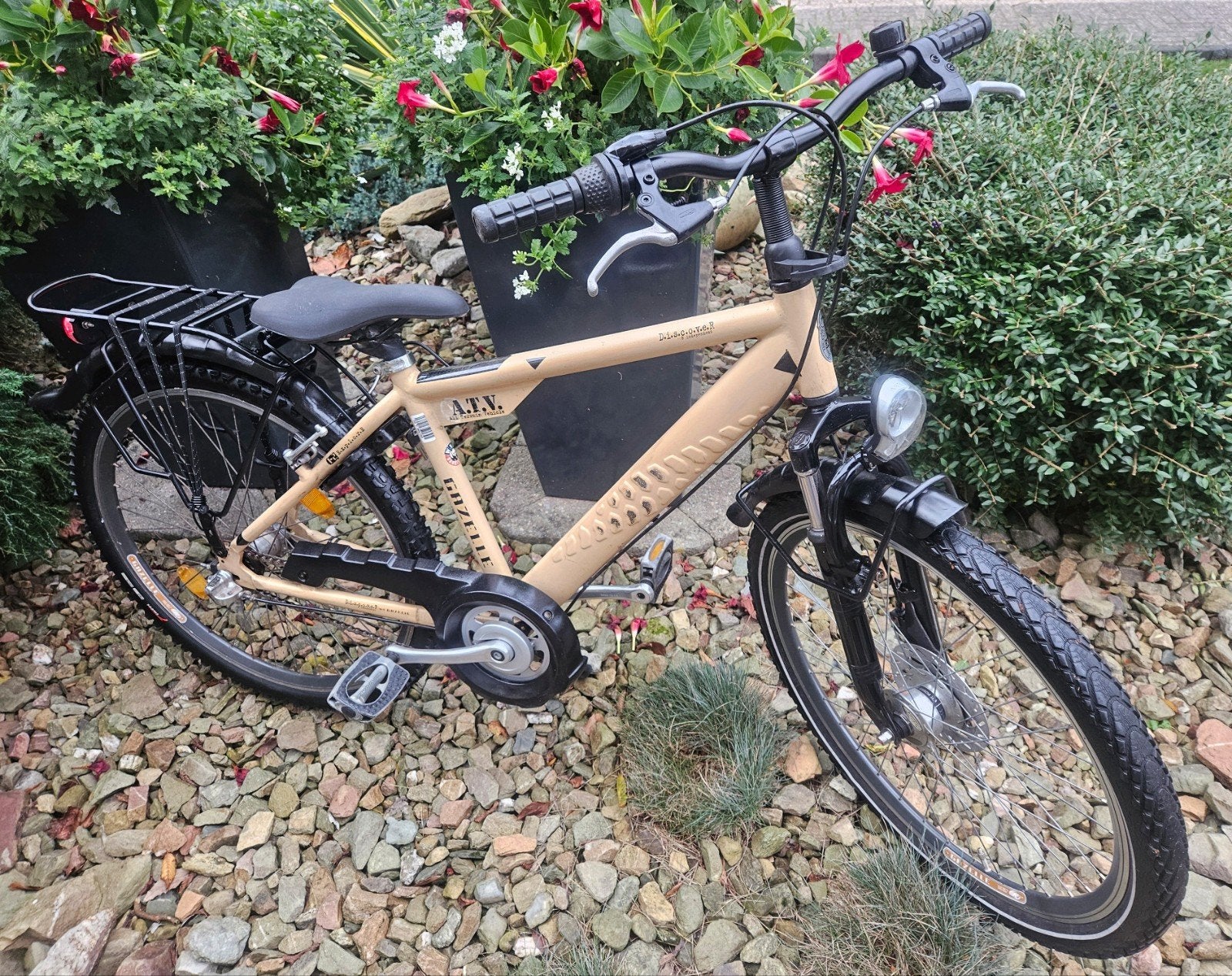 26 inch Gazelle discover aluminium frame naafdynamo 3 versne, Fietsen en Brommers, Terugtraprem, Gebruikt, Gazelle discover ATB