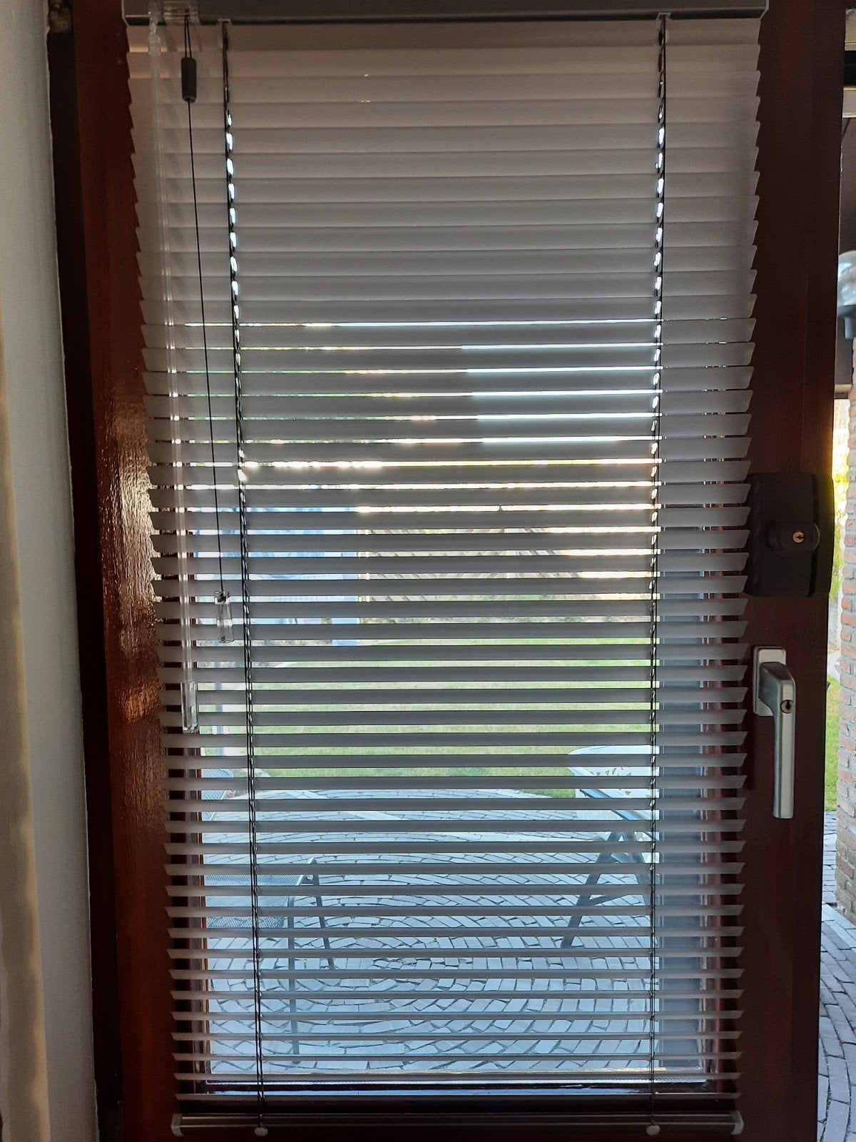 Jaloezie aluminium taupe, Ophalen of Verzenden