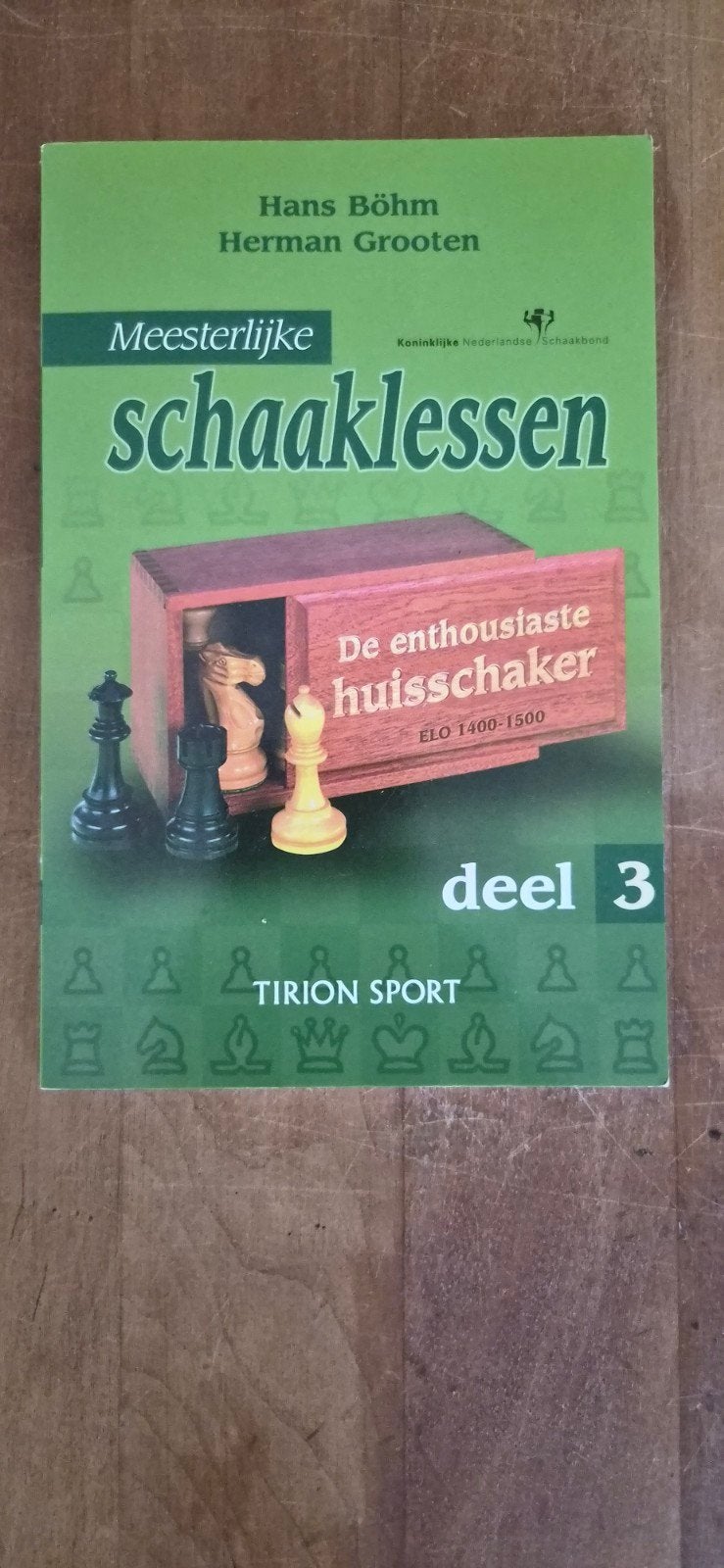 Meesterlijke Schaaklessen deel 3 - Hans Böhm&Herman Grooten, Ophalen of Verzenden, Gelezen, Overige niveaus, Hans Böhm, Herman Grooten