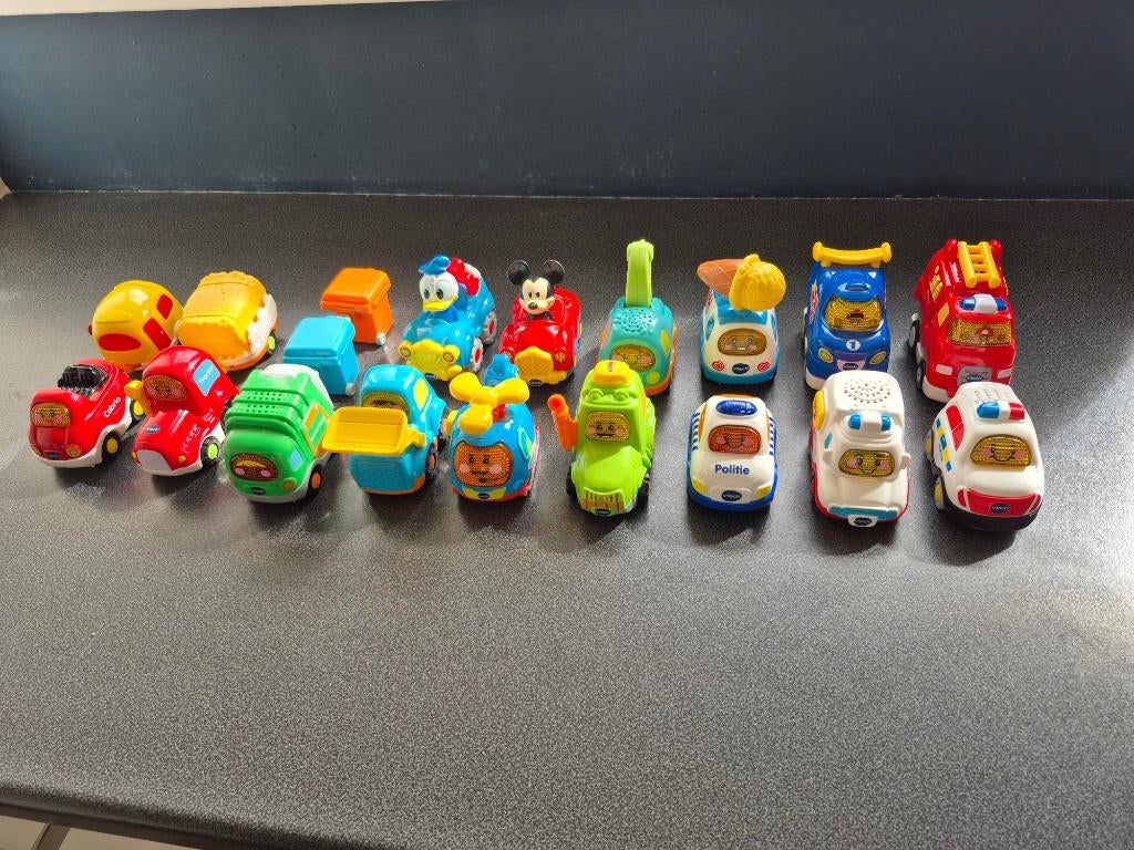 Vtech Toet Toet auto's 15 stuks, Kinderen en Baby's, Speelgoed | Vtech, Ophalen, Gebruikt, 2 tot 4 jaar