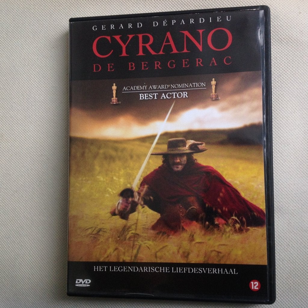 Cyrano de Bergerac Jean-Paul Rappeneau Gérard Depardieu, Cd's en Dvd's, Gebruikt, Verzenden, Nederlands, Frankrijk