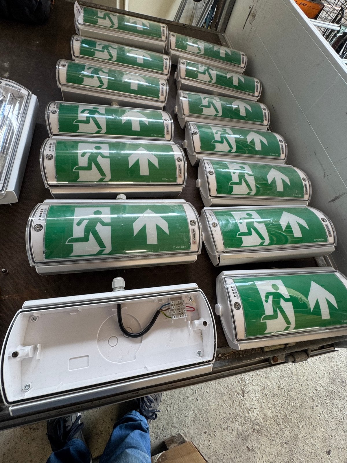 Van Lien Aqualux AQL 02A/1 ZT LED Noodverlichting, Ophalen, Gebruikt, Vanlien, Overige typen