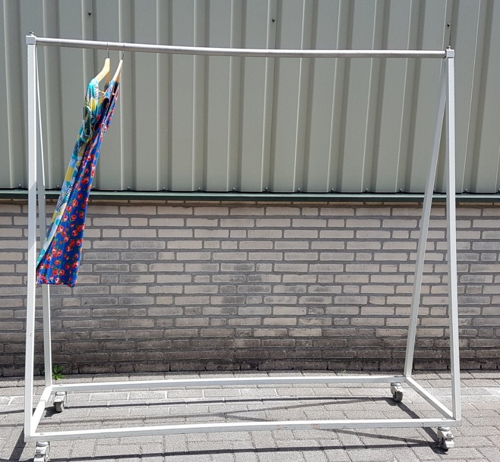 10831 vintage ijzeren kledingrek rek voor kleding winkelrek, Ophalen