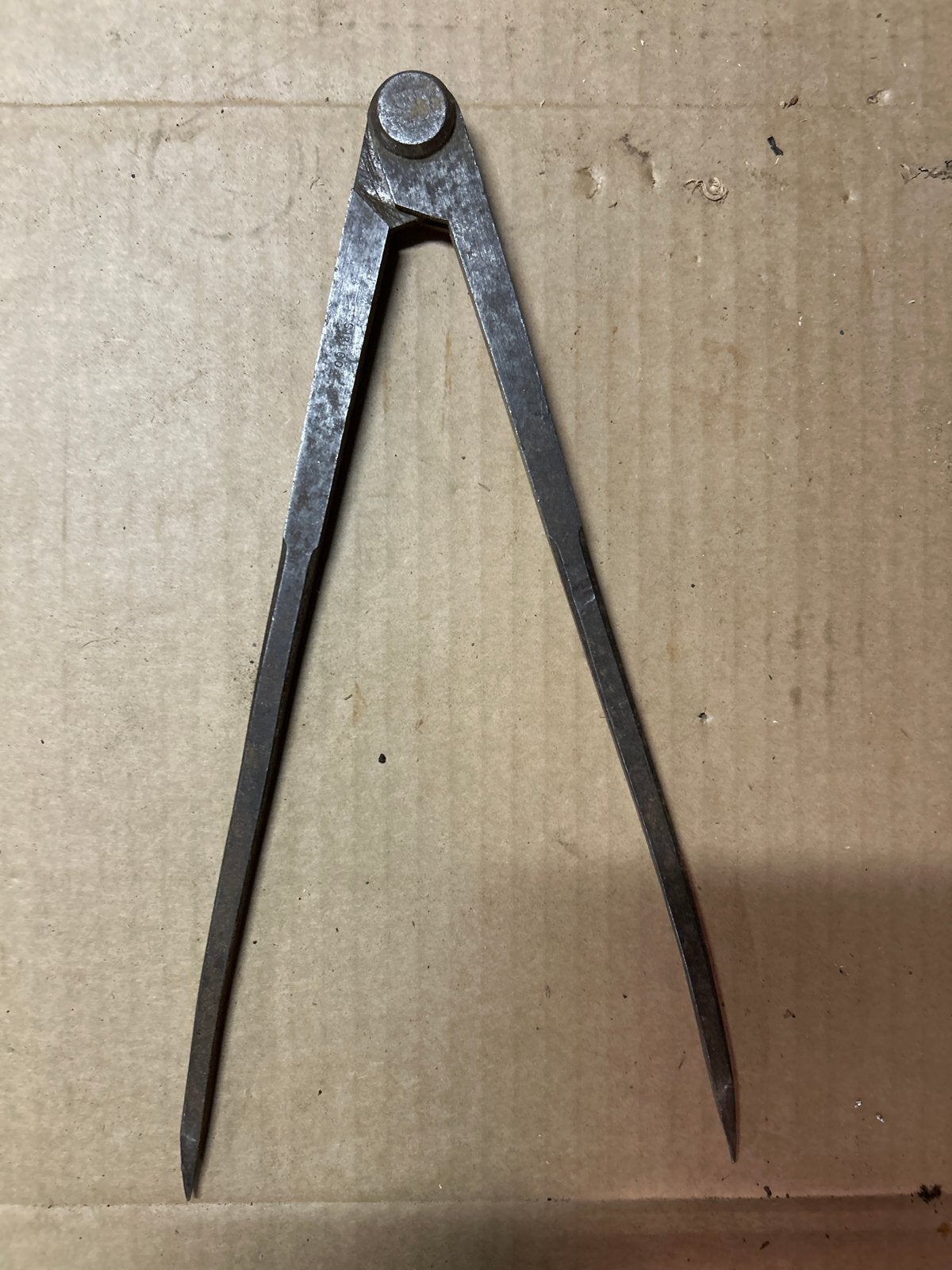 Antieke passer - Tekengereedschap, Ophalen of Verzenden, Gebruikt, Overige typen