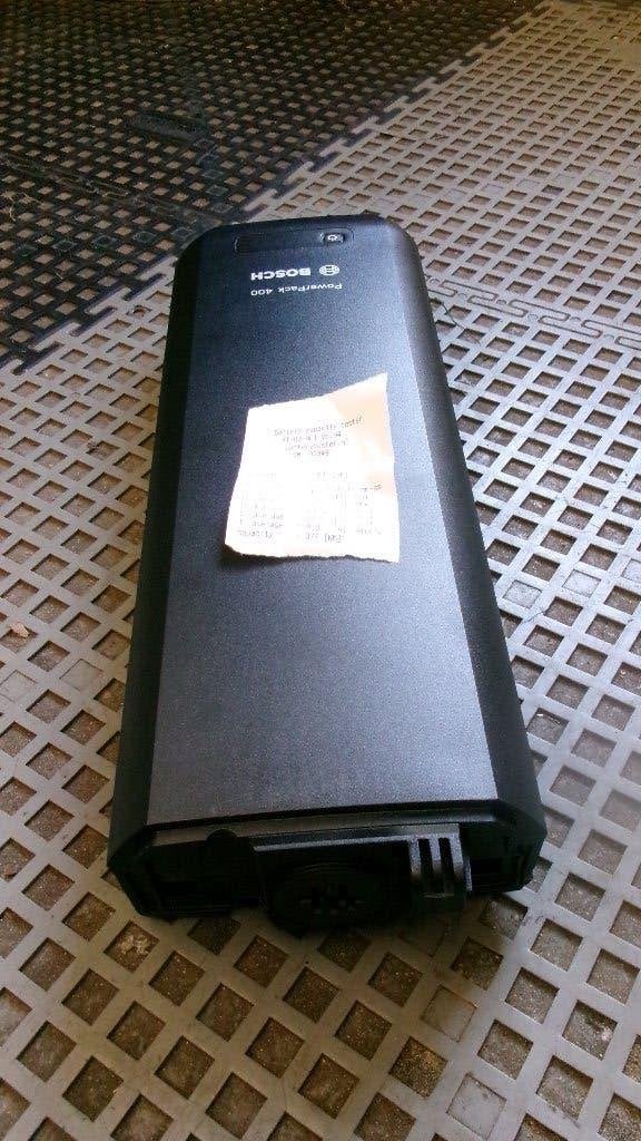 GETESTE Bosch 400 wh smart accu batterij NIEUWSTAAT, Ophalen of Verzenden, Zo goed als nieuw