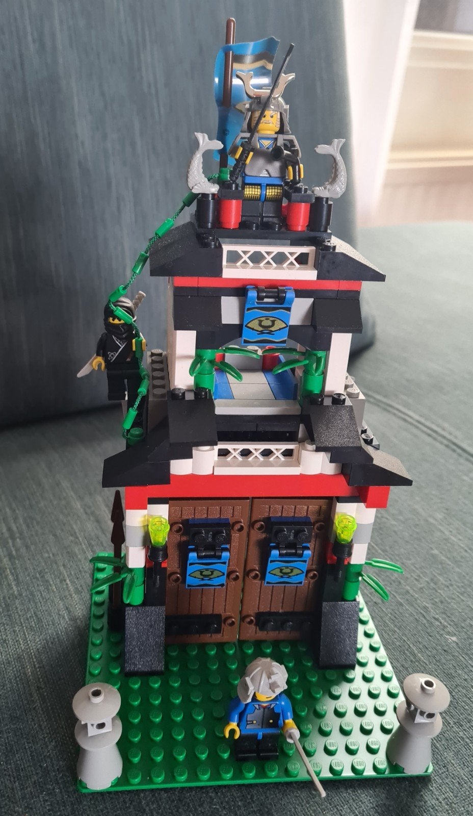 LEGO 6083 SAMURAI Ninja Stronghold, Gebruikt, Lego, Ophalen of Verzenden, Complete set