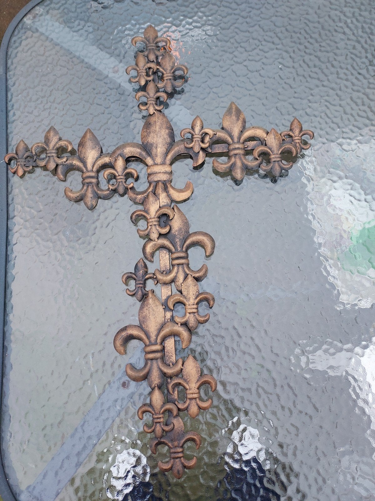 Decoratief Kruis van Franse Lelies (Fleur-de-lis), Antiek en Kunst, Ophalen