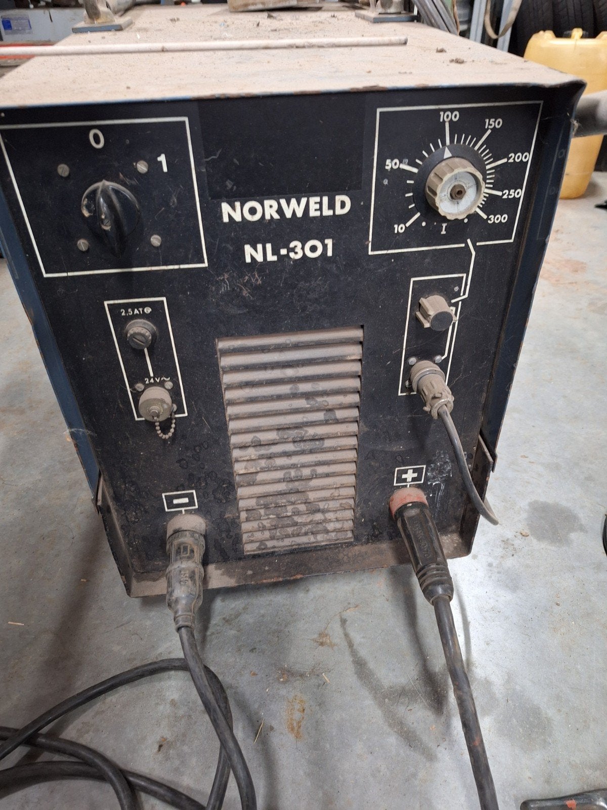 lasapparaat Norweld NL-301, Ophalen, Gebruikt, 250 ampère of meer, Elektroden