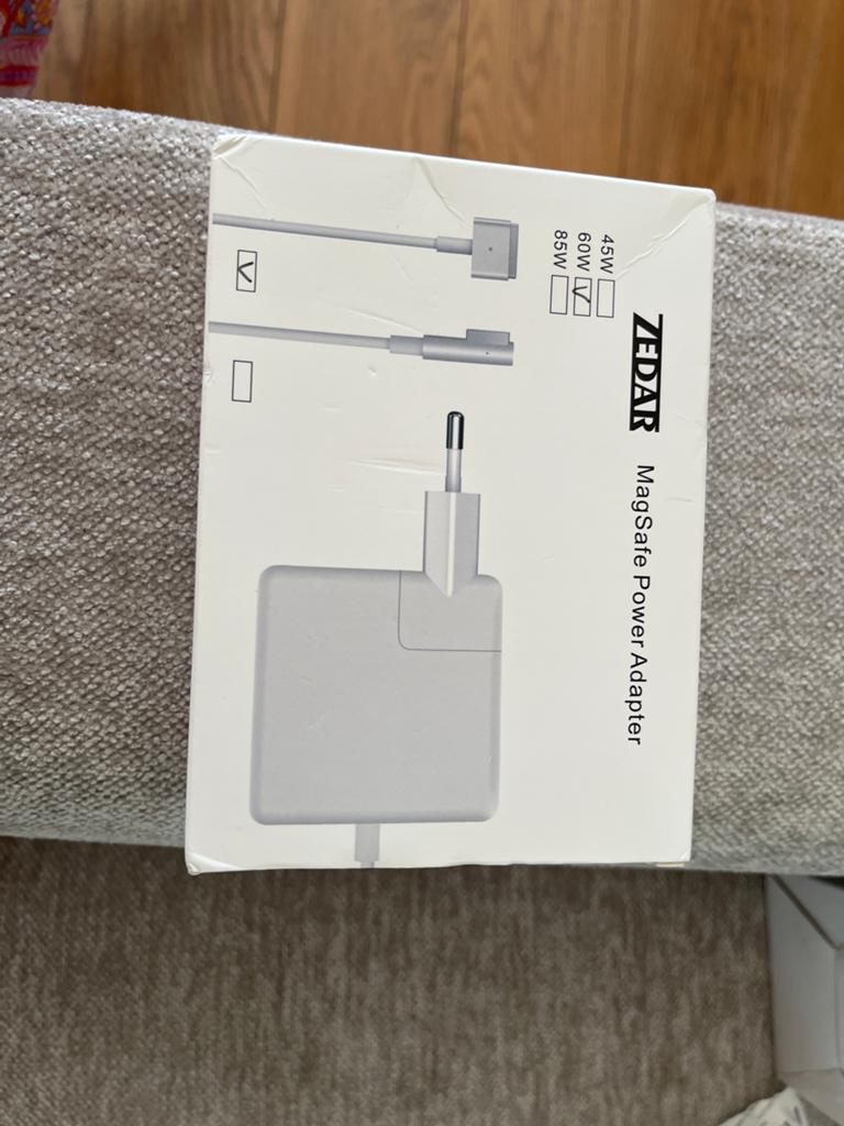 ZEDAR MagSafe Power Adapter 60W - Nieuw in doos, Computers en Software, Laptop-opladers, Ophalen of Verzenden, Nieuw