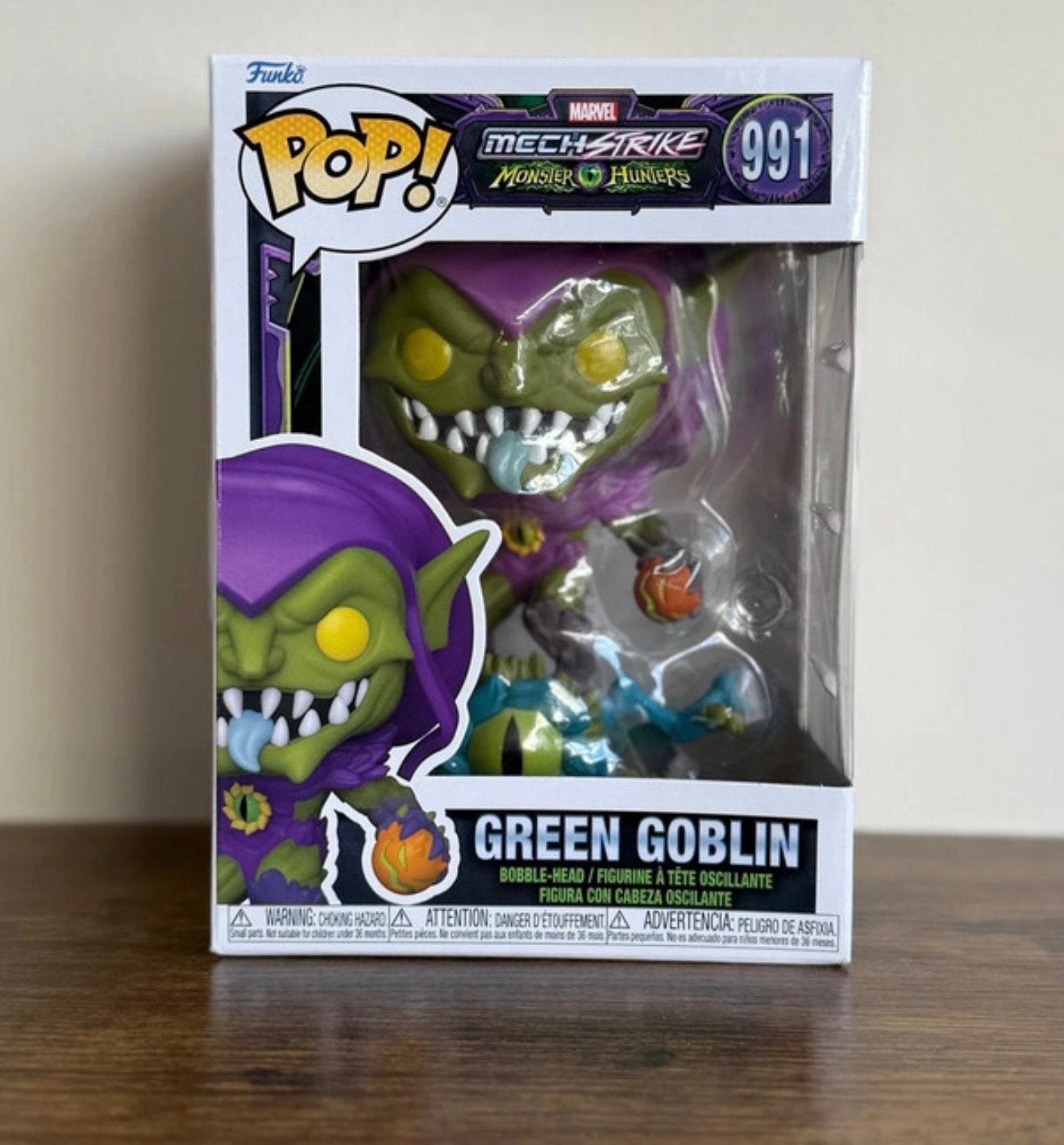 Funko Pop! Marvel Mech Strike Monster Hunters Green Goblin, Ophalen of Verzenden, Nieuw