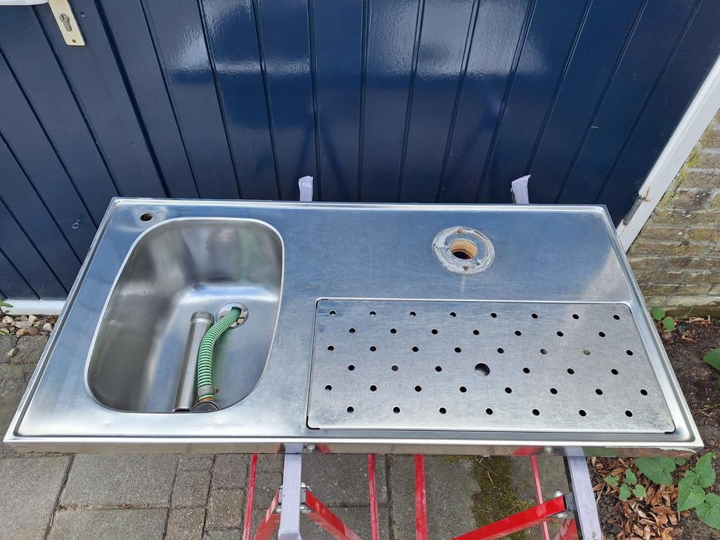 Franke lekblad + spoelbak 100x50 biertap thuisbar mancave, Ophalen, Gebruikt, Overige merken