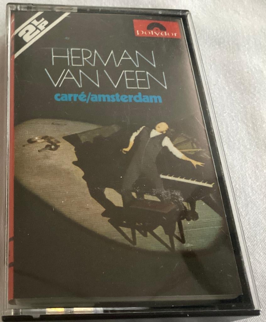 Herman van Veen- Carré/Amsterdam MC, Gebruikt, 1 bandje, Ophalen of Verzenden, Origineel