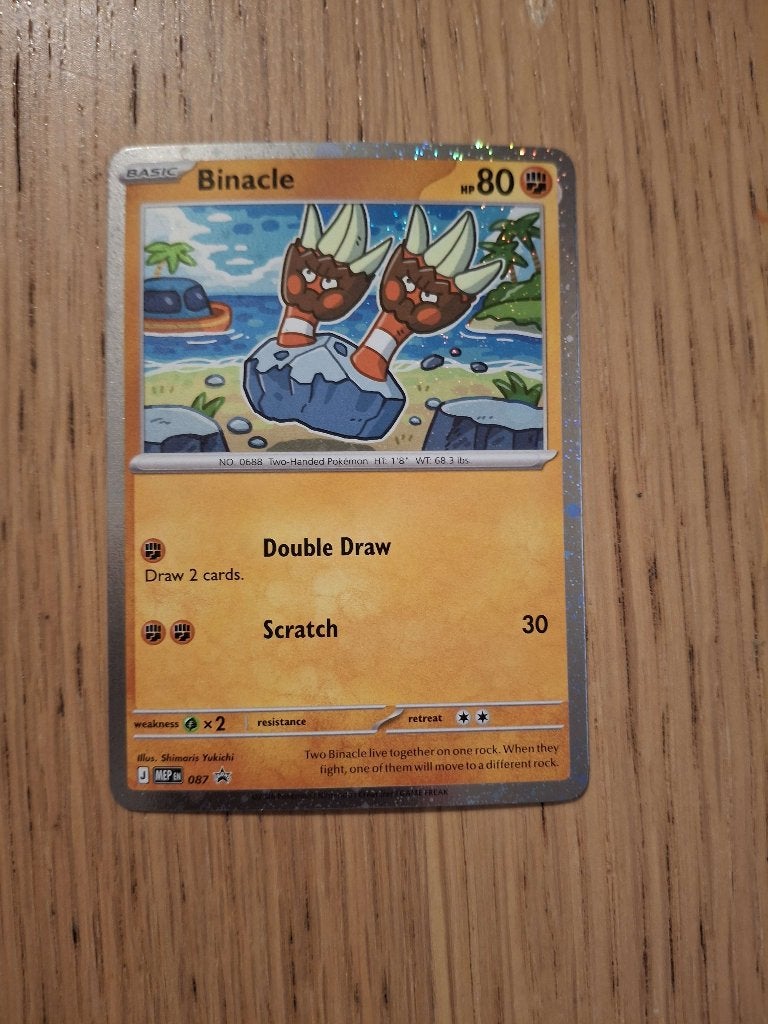 Binacle pitch black promo, Verzenden, Nieuw, Losse kaart