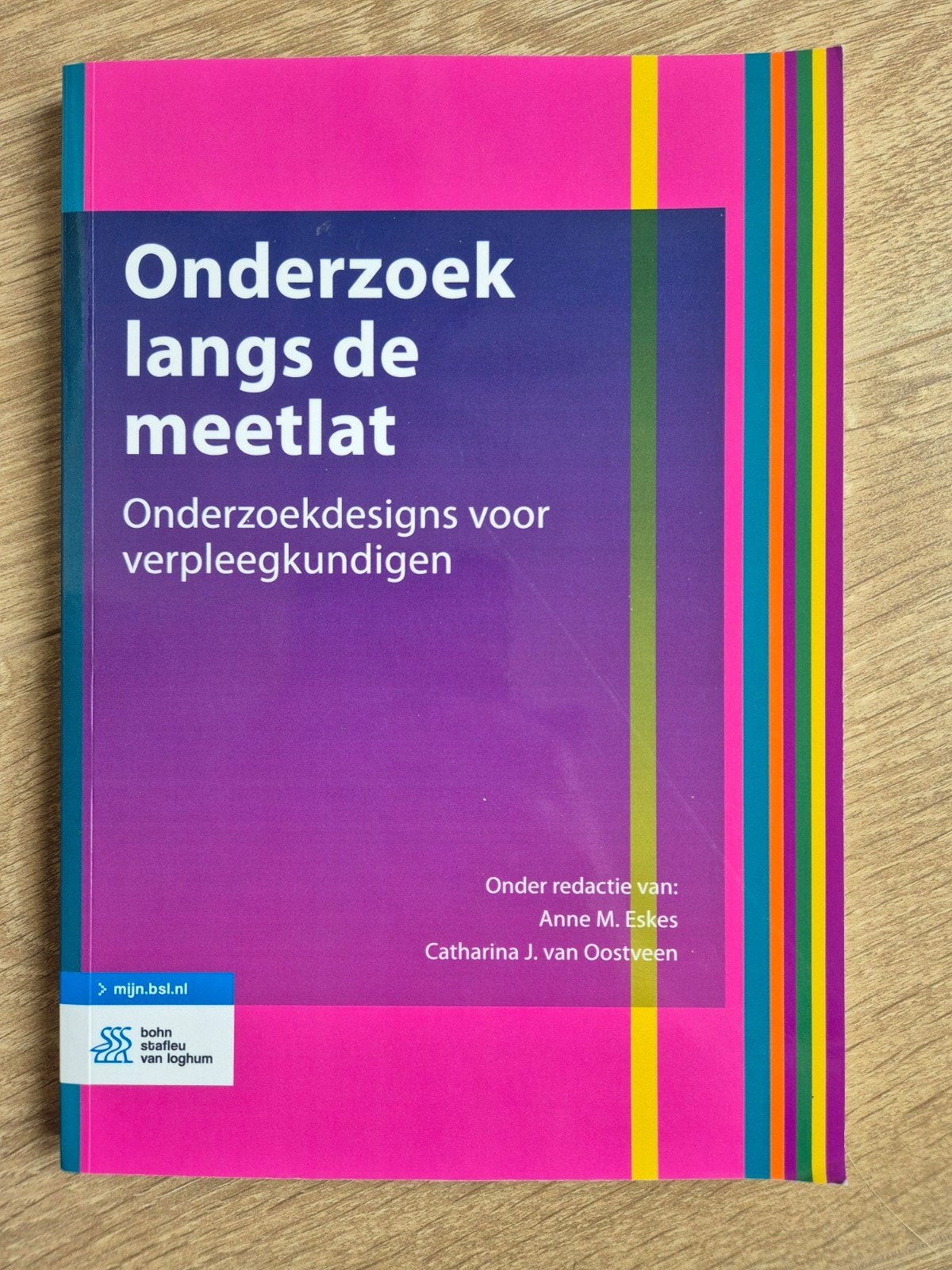 Onderzoek langs de meetlat - Onderzoeksdesigns, Zo goed als nieuw, HBO, Ophalen of Verzenden, Gamma