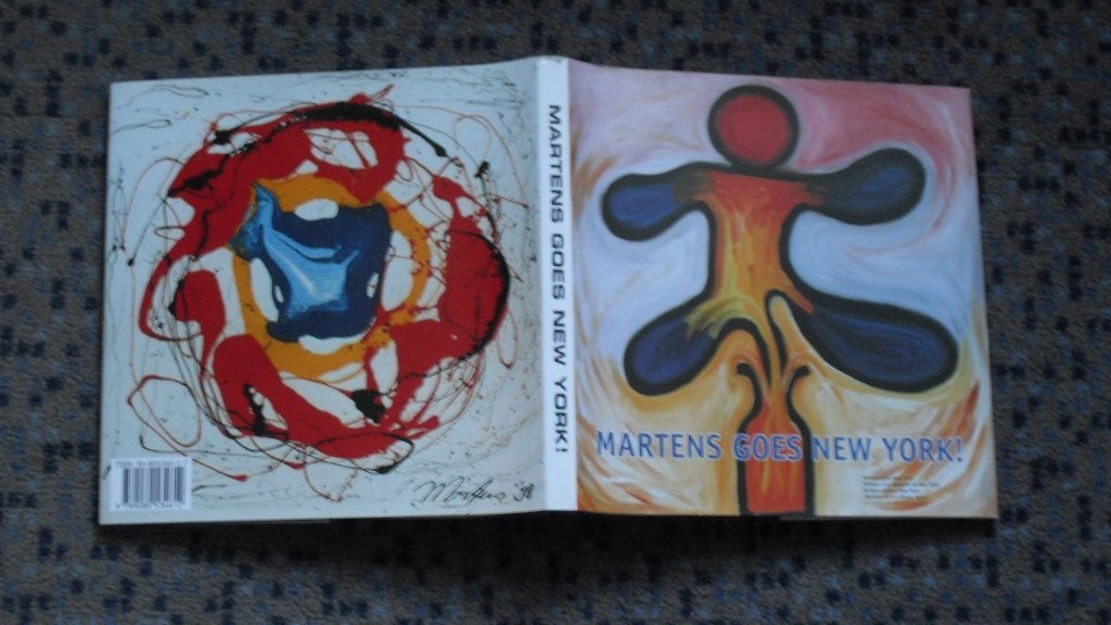 MARTENS GOES NEW YORK ; gesigneerd boek, Ophalen of Verzenden, Nieuw, Schilder- en Tekenkunst