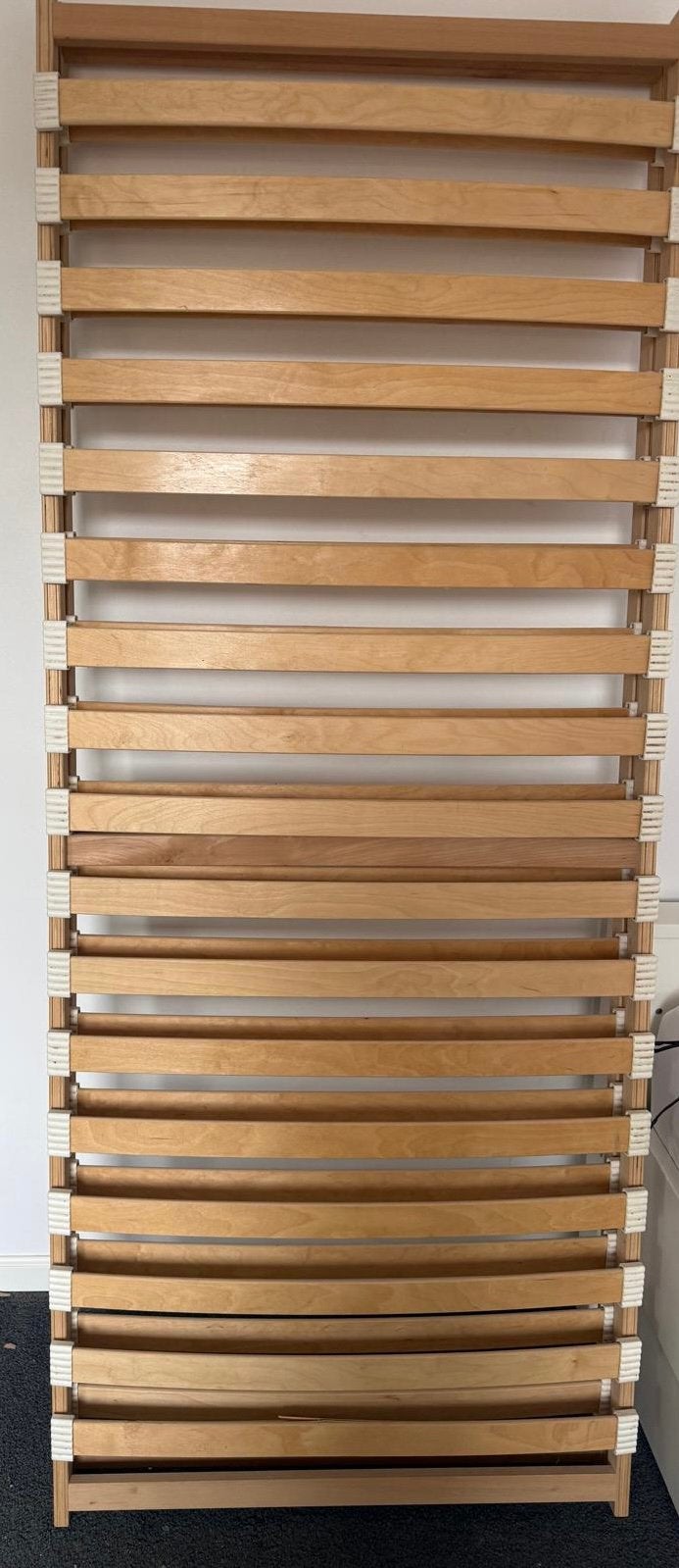 2x lattenbodem gratis af te halen, Gebruikt, Eenpersoons, Ophalen of Verzenden, 80 cm