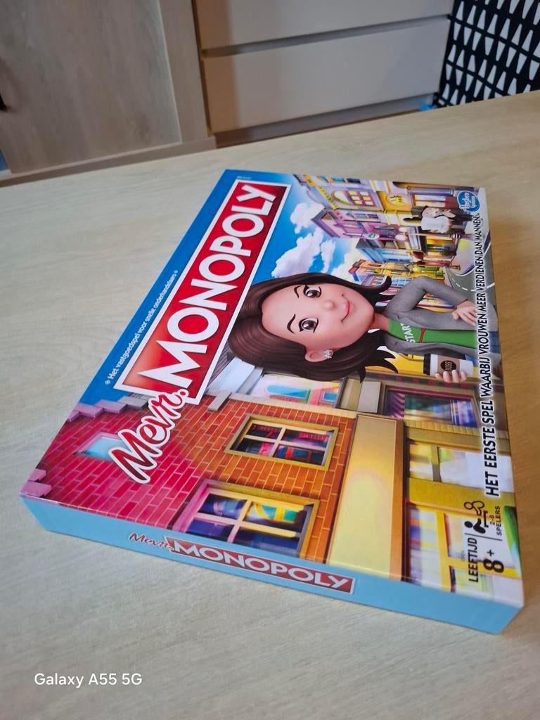 Mevr. Monopoly Bordspel - Het spel voor gelijke kansen, Hobby en Vrije tijd, Gezelschapsspellen | Bordspellen, Ophalen of Verzenden