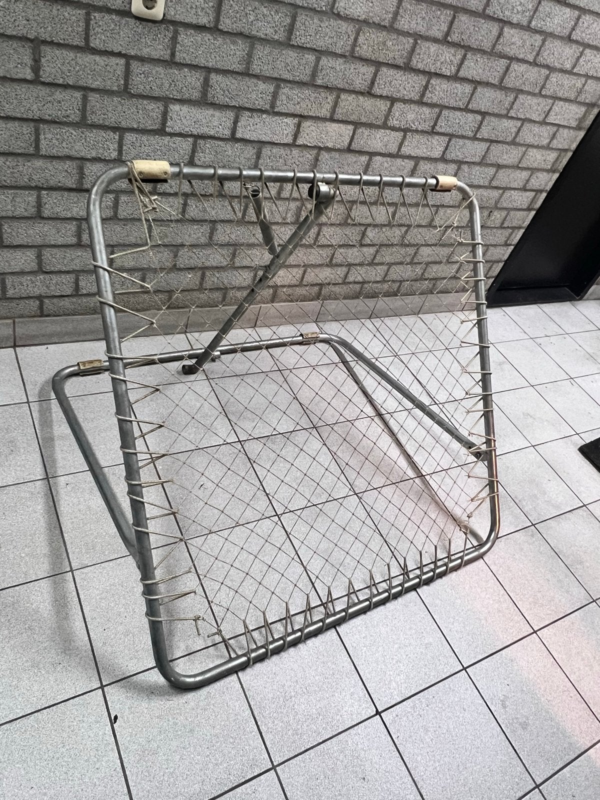 Voetbal rebounder / terugspeelscherm, Ophalen, Gebruikt