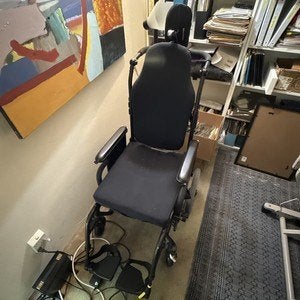rolstoel, Ophalen, Gebruikt, Duwrolstoel