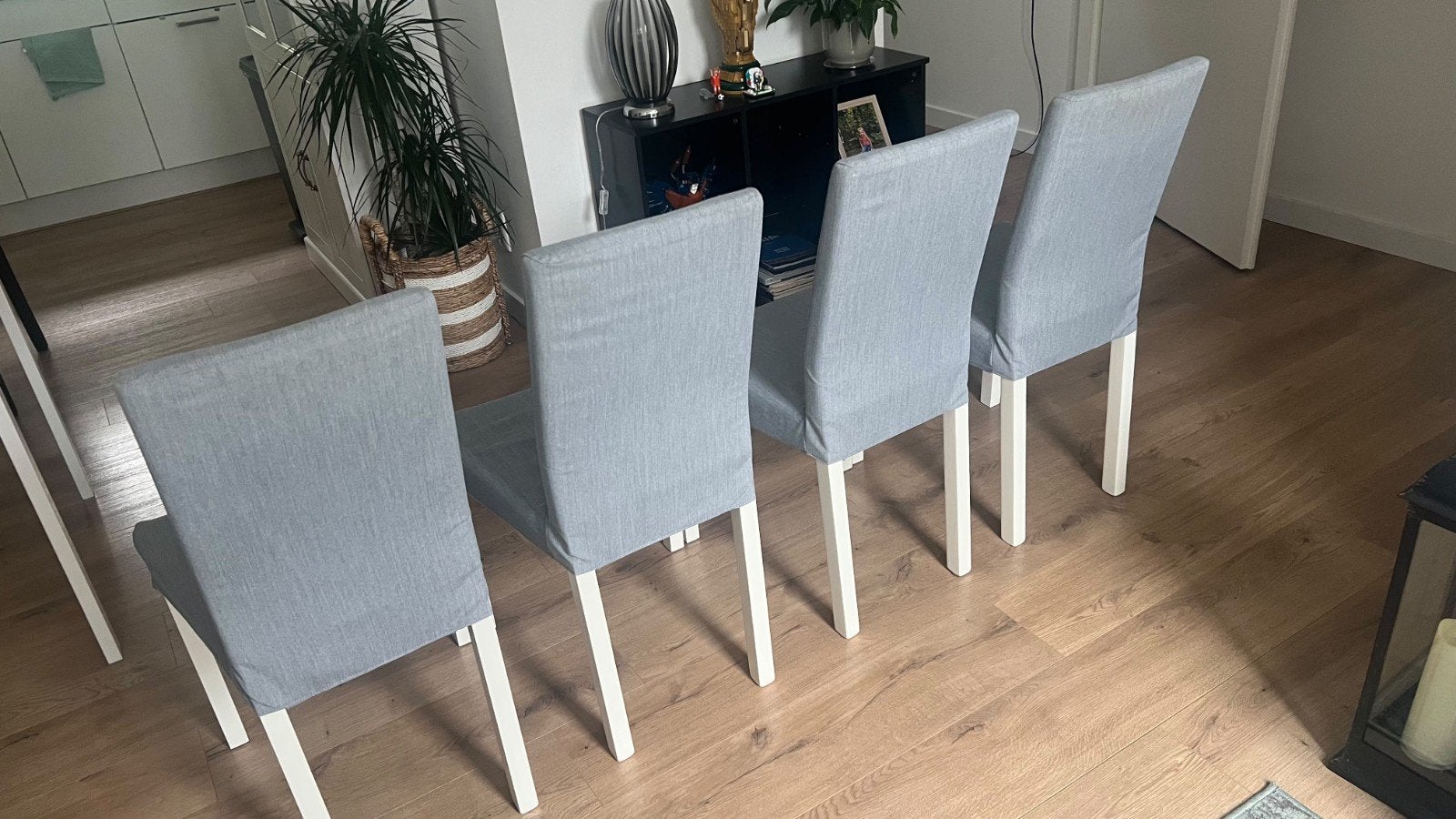 4 eetkamerstoelen, Ophalen, Gebruikt