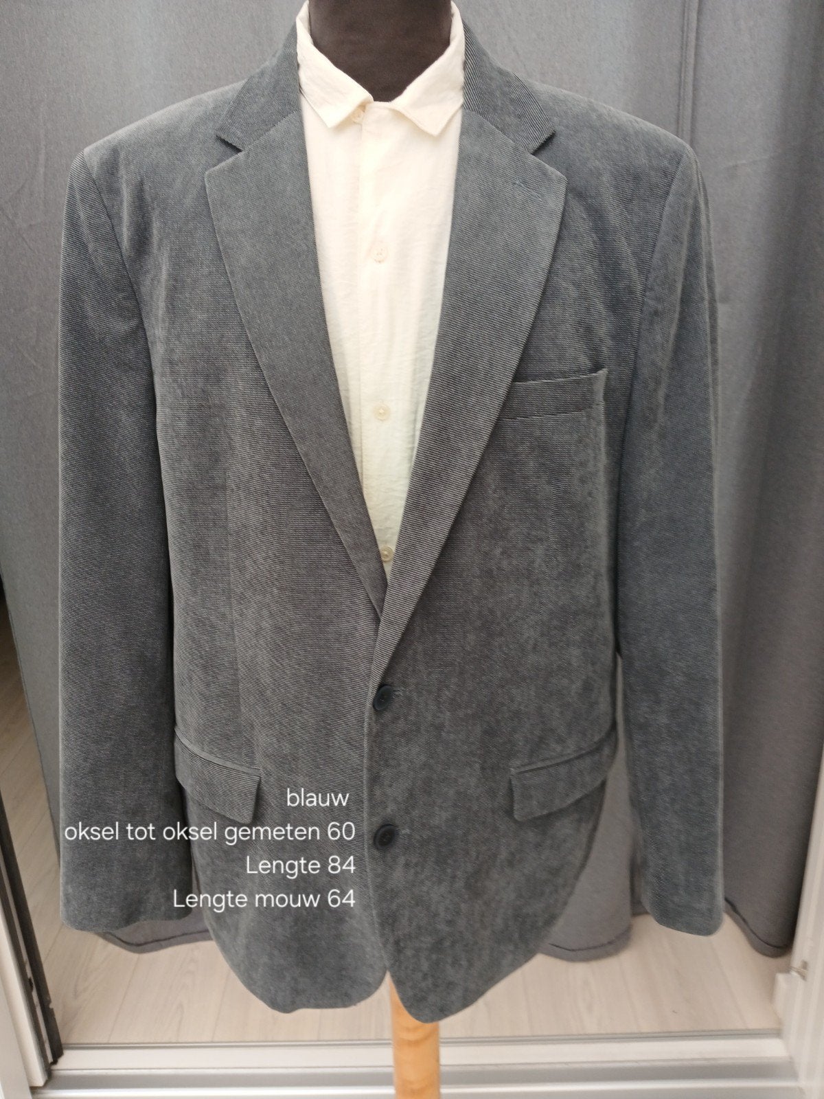 Canda Nieuw Blauw Colbert Maat 54, Maat 52/54 (L), Blauw, Nieuw, Ophalen of Verzenden