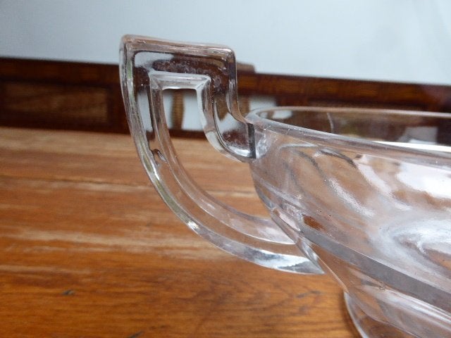 Art deco persglazen coupe noemie, Luxval Val Saint lambert, Antiek en Kunst, Ophalen of Verzenden