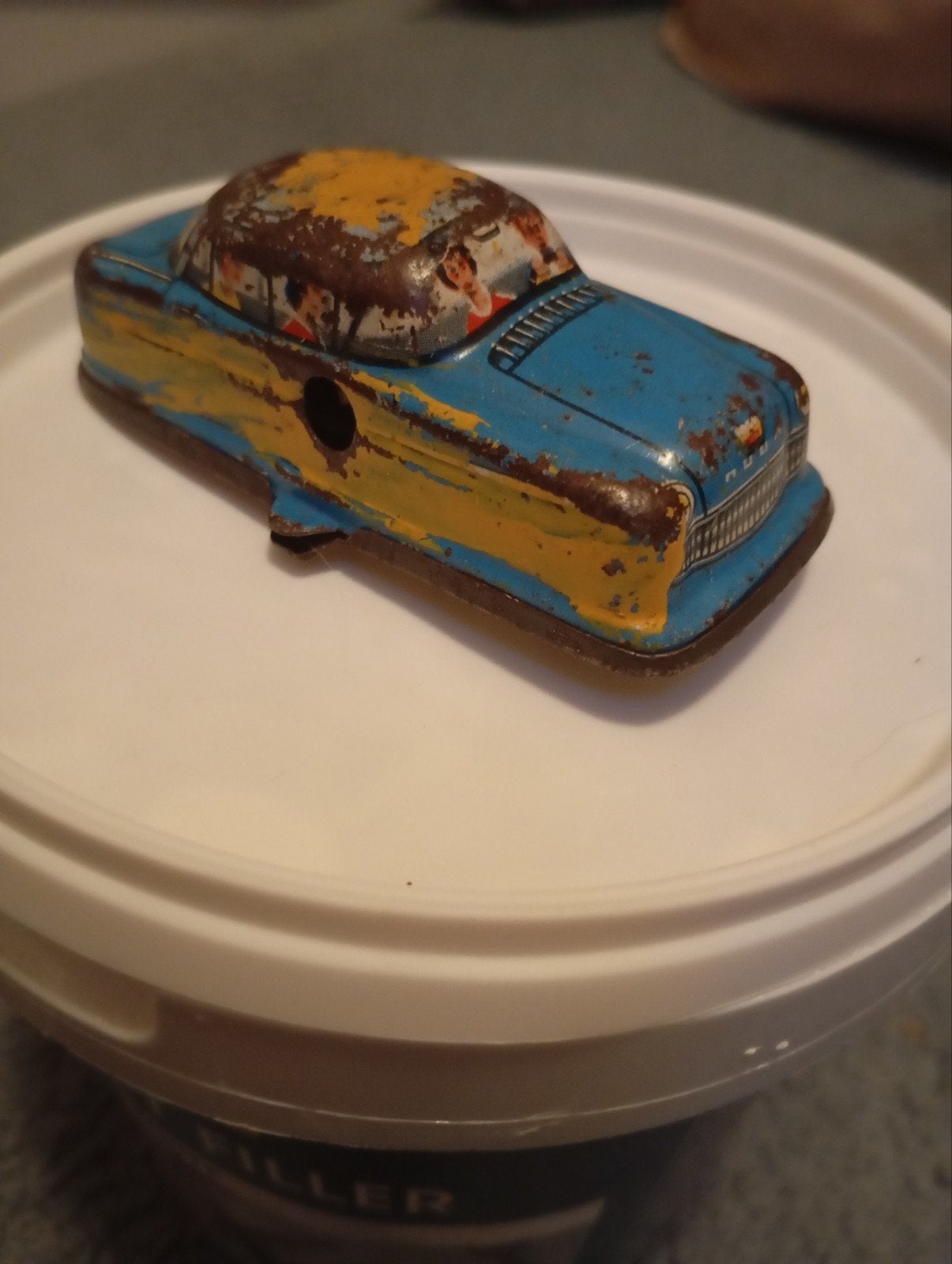 Vintage G E 1960 Technofix Opwind Auto, Verzamelen, Ophalen of Verzenden, Gebruikt, Overige