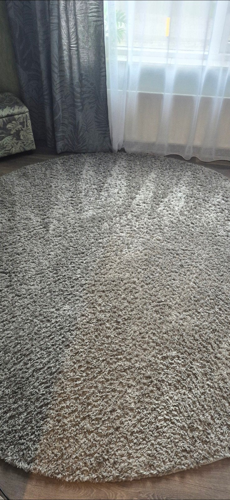 Te koop een tapijt (rond), Huis en Inrichting, Stoffering | Tapijten en Kleden, Ophalen, Rond, 200 cm of meer, Zo goed als nieuw