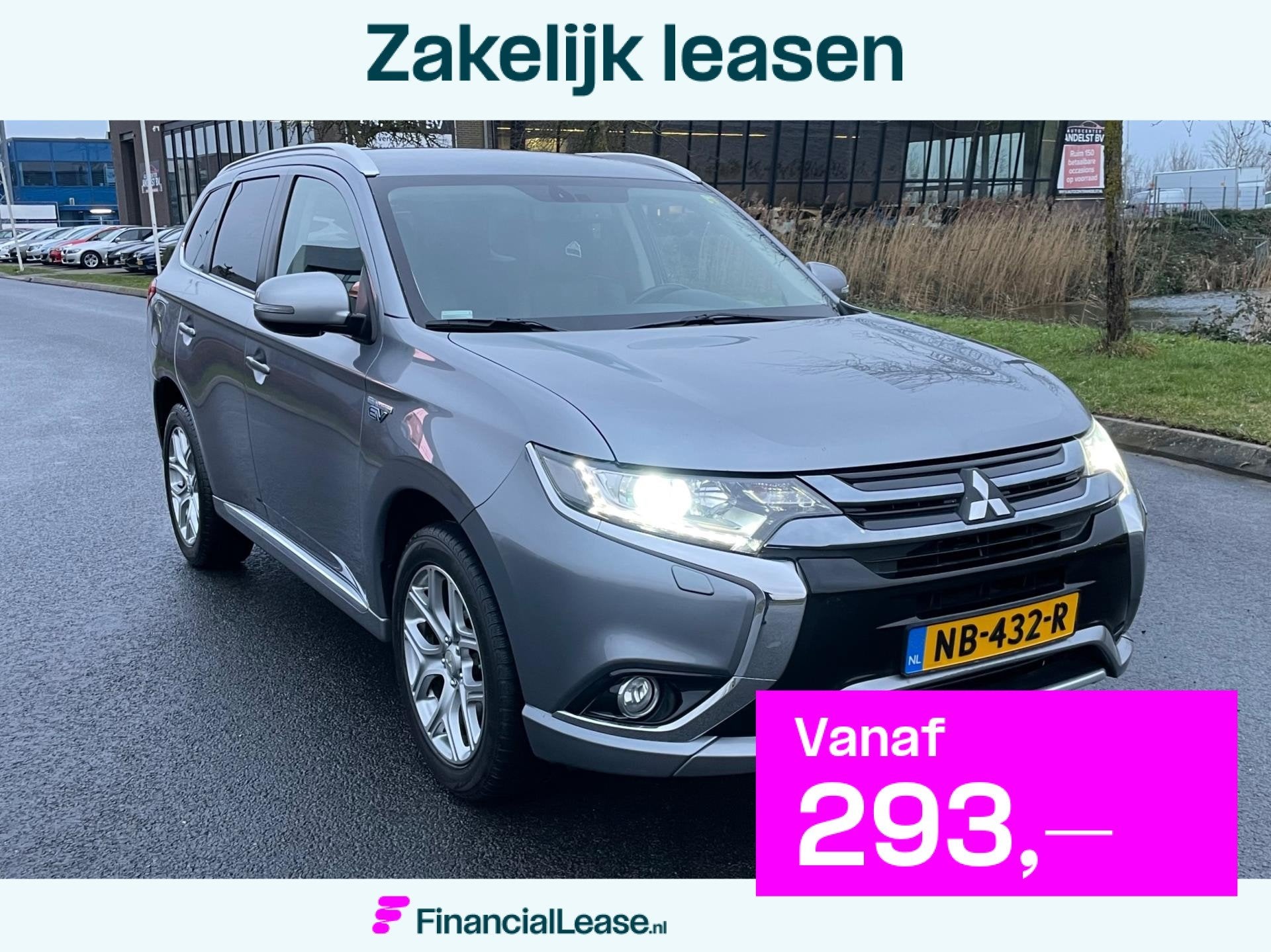 Mitsubishi Outlander 2.0 PHEV Pure Aut, Cam, Keyless, Carpla, 1998 cc, 4 cilinders, Automatische klimaatregeling, Bedrijf