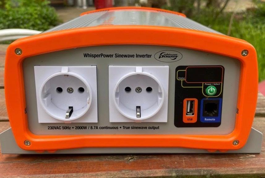 Omvormer 2000W 24V voor off the grid huis/boot/caravan/auto, Ophalen of Verzenden, Gebruikt