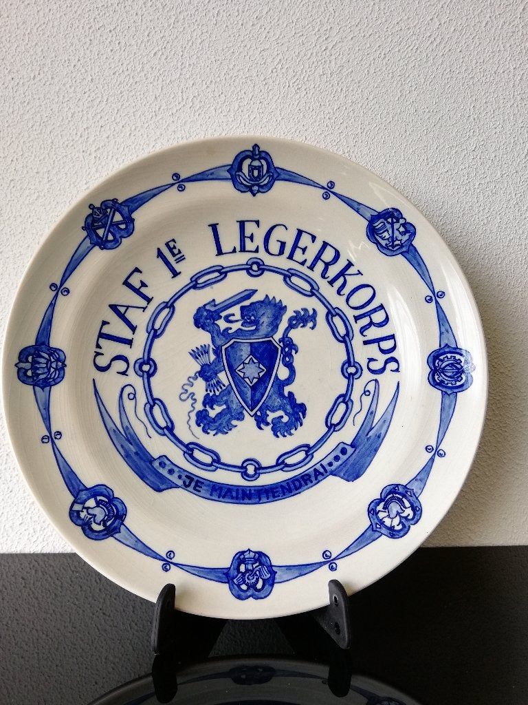Staf 1ste Legerkorps Luitenant Kolonel J.B. Lagaune 1963, Verzamelen, Ophalen of Verzenden, Landmacht, Nederland, Overige typen