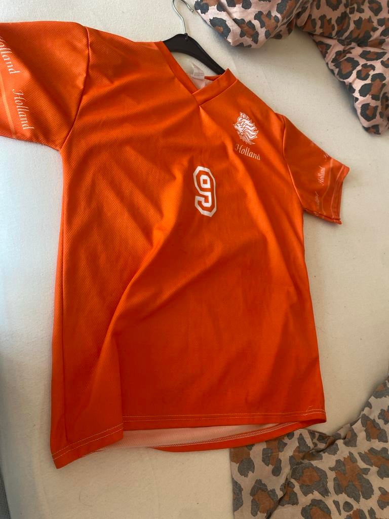 Oranje shirt WK/feest met kledinghanger, Ophalen of Verzenden, Zo goed als nieuw, Voetbal, Overige maten