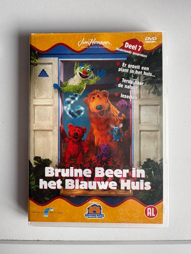 Bruine Beer in het Blauwe Huis Deel 7 DVD, Alle leeftijden, Ophalen of Verzenden, Zo goed als nieuw