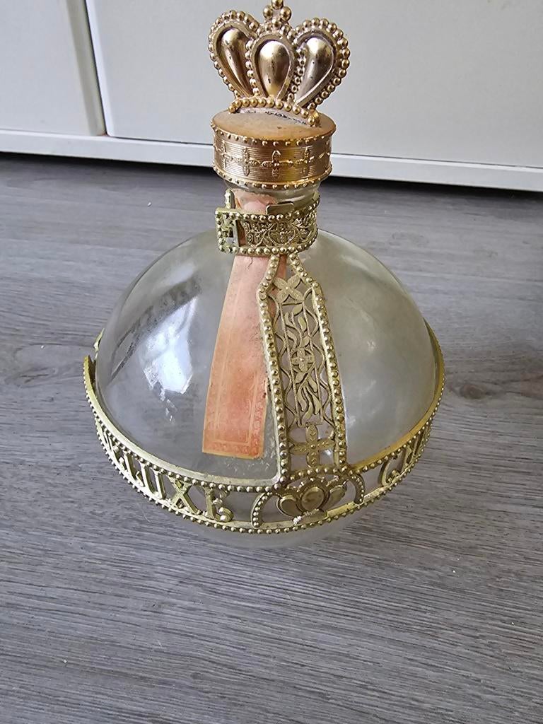 Vintage Chambord Likeur Fles met Kroon Dop, Ophalen of Verzenden
