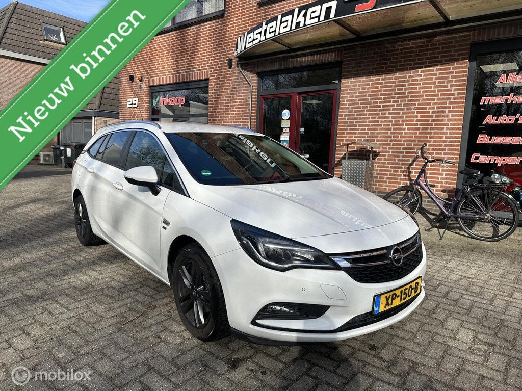 Opel Astra Sports Tourer 1.0 Turbo 120 Jaar Edition, Voorwielaandrijving, Gebruikt, Euro 6, 1178 kg