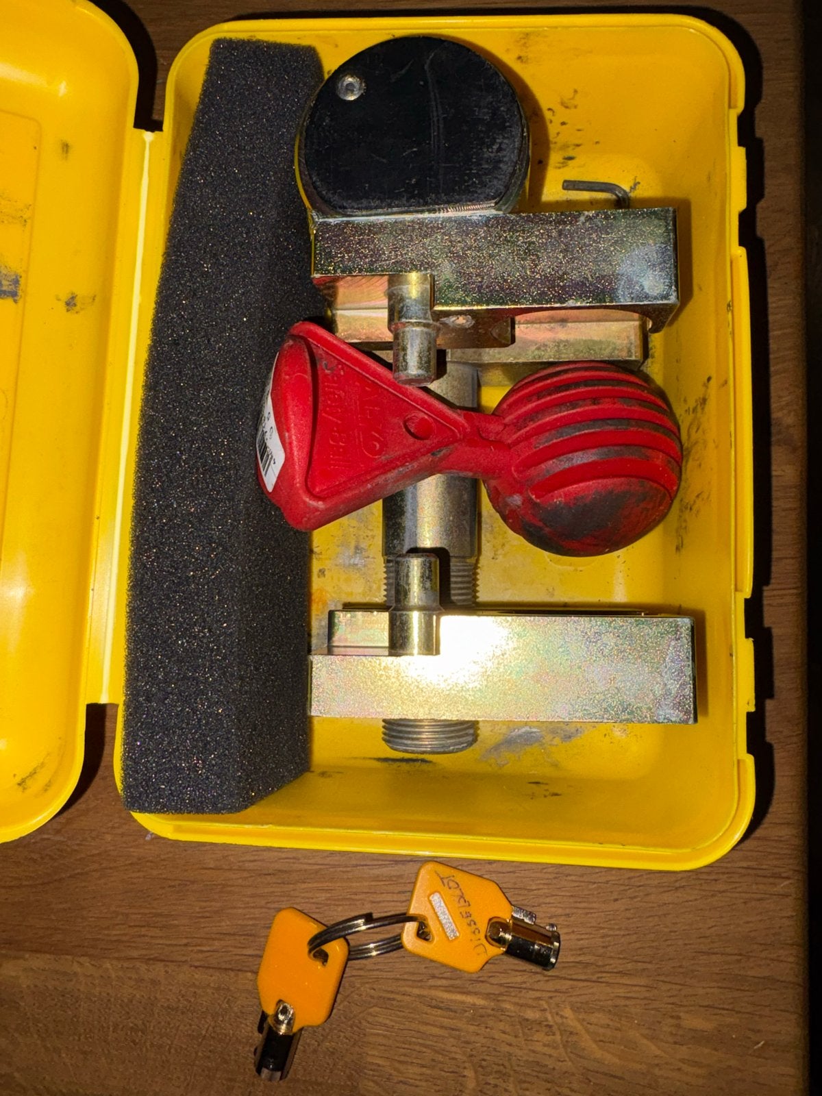 Steady Slot KS-26 Disselslot voor aanhanger/caravan, Auto diversen, Ophalen, Gebruikt