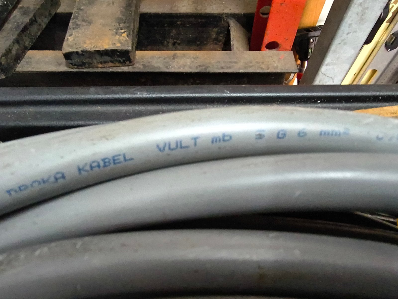 Draka VULT mb 3G 5x6 mm² kabel 16 meter, Ophalen, Gebruikt, Draka, Kabel of Snoer
