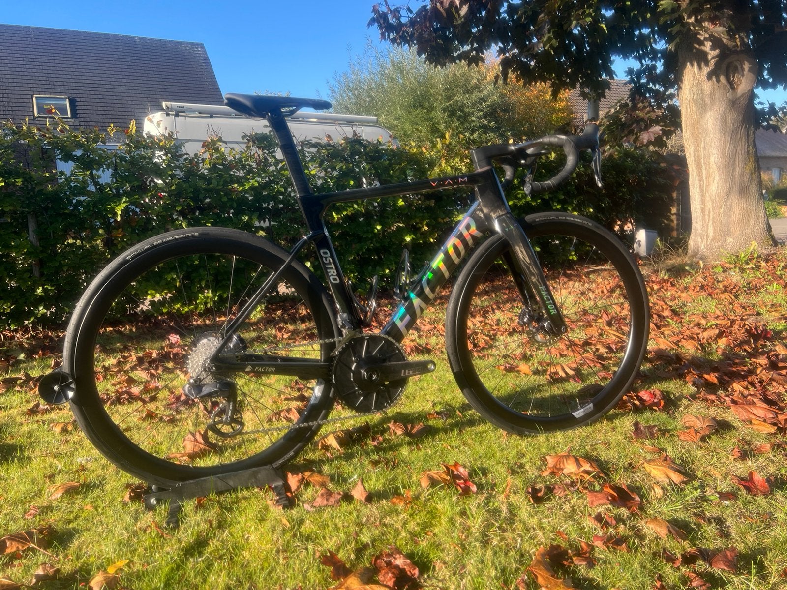 Factor Ostro VAM, Carbon, Zo goed als nieuw, Meer dan 20 versnellingen, 53 tot 57 cm