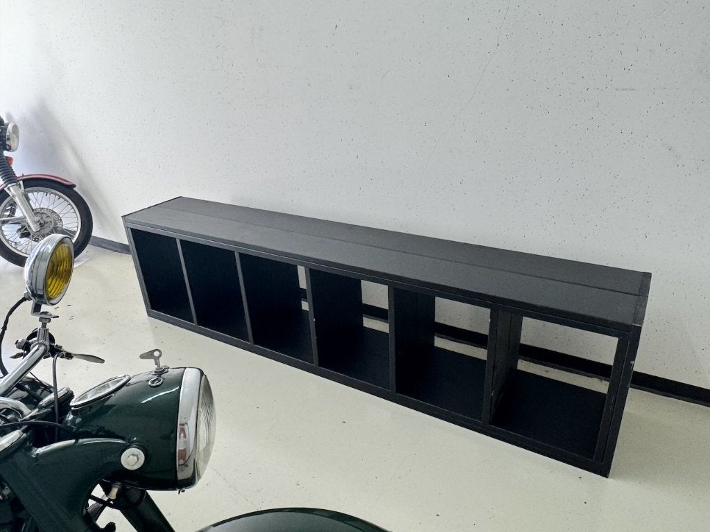 Grote Massief Houten Kast / Bank, Huis en Inrichting, Kasten | Boekenkasten, Ophalen, Gebruikt, Info@steigerhoutenmeubelshop.nl