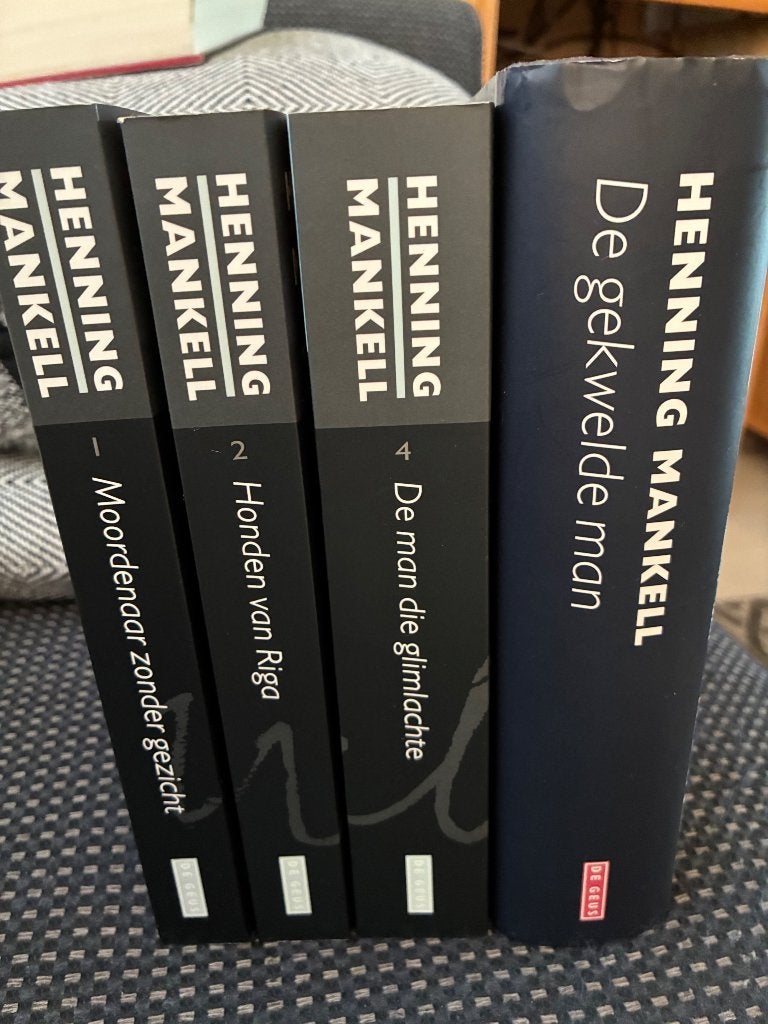 Henning Mankell boeken, Ophalen, Zo goed als nieuw, Henning Mankell