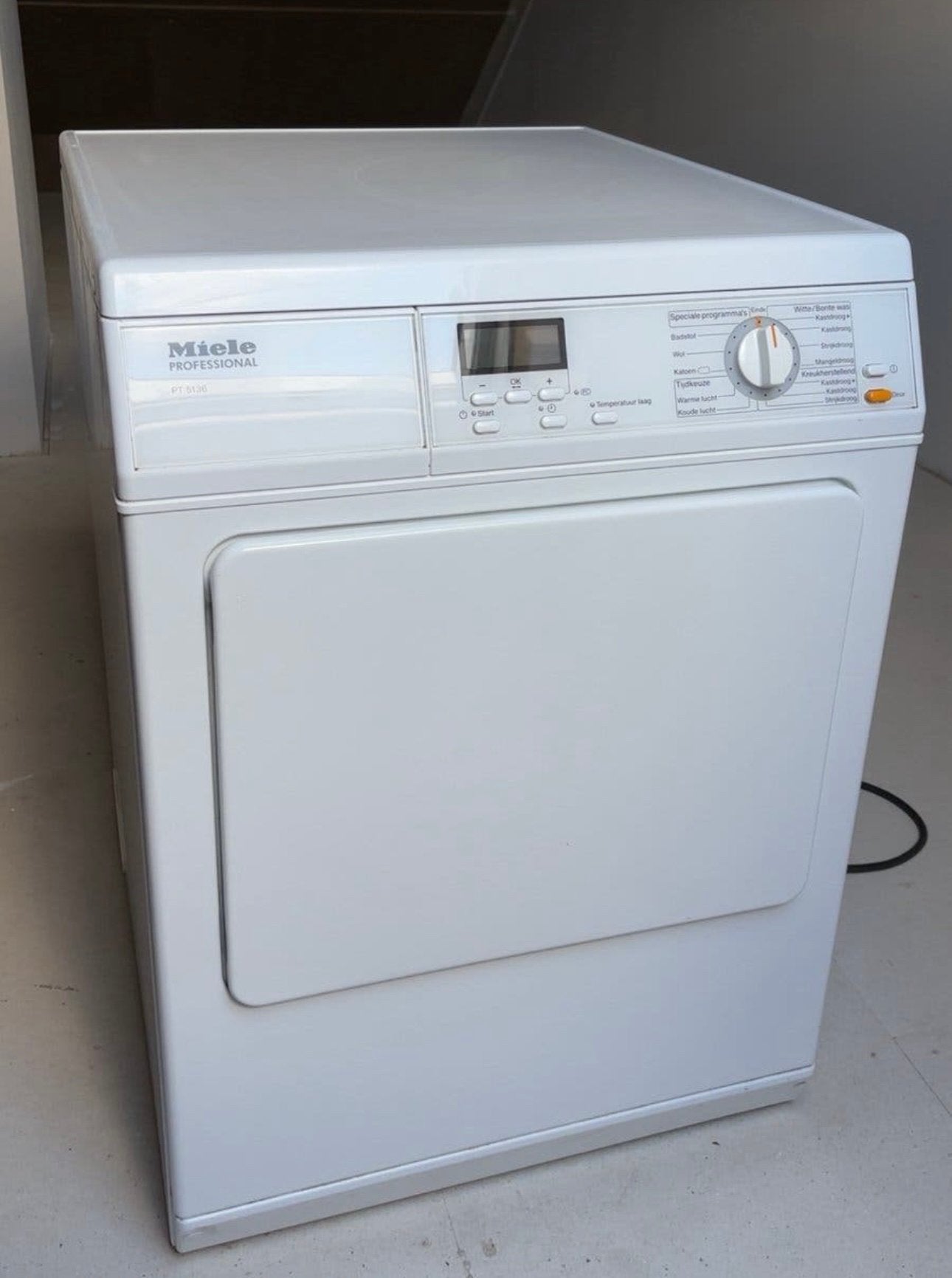 Miele Professional PT5136 Wasdroger | Luchtafvoer | 6,5 kg, Witgoed en Apparatuur, Ophalen, 6 tot 8 kg, Luchtafvoer, Zo goed als nieuw