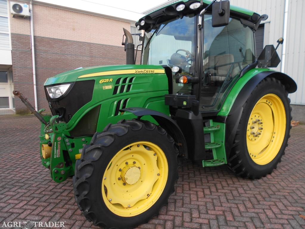 john deere 6125 r, Zakelijke goederen, Agrarisch | Tractoren, 7500 tot 10000, John Deere, 120 tot 160 Pk, Gebruikt