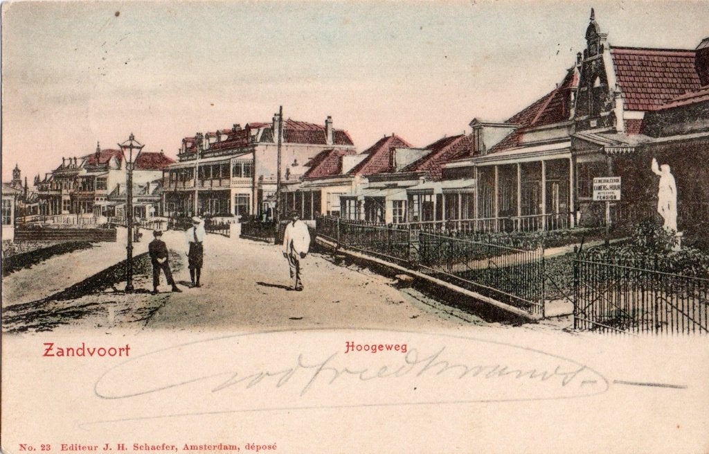 Zandvoort, Hoogeweg. 6950, Verzenden, Voor 1920, Gelopen, Noord-Holland