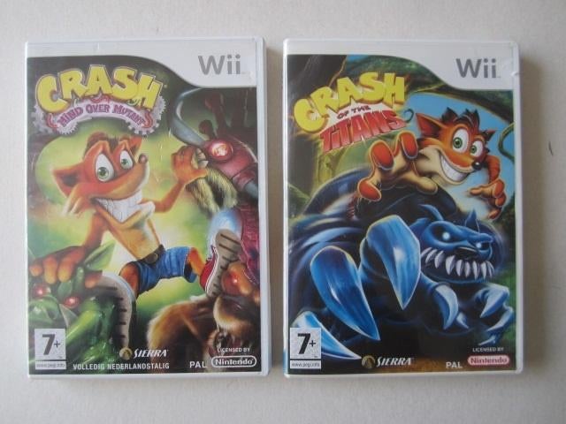 Crash Bandicoot Nintendo Wii, Spelcomputers en Games, 1 speler, Ophalen of Verzenden, Zo goed als nieuw, Platform